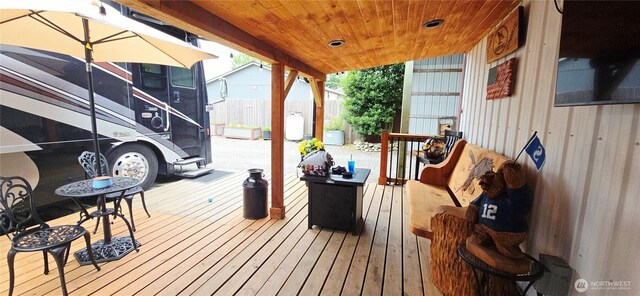 5903 187th Ave SW, Rochester, WA 98579 - view of deck