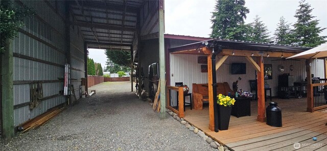 5903 187th Ave SW, Rochester, WA 98579 - view of stable
