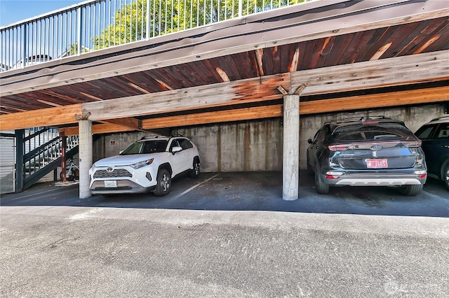762 Hayes St Unit 17, Seattle, WA 98109 - view of car parking with stairs