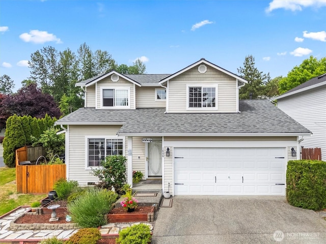 1606 94th Ave NE, Lake Stevens, WA 98258 - traditional-style home featuring a shingled roof, concrete driveway, and a garage