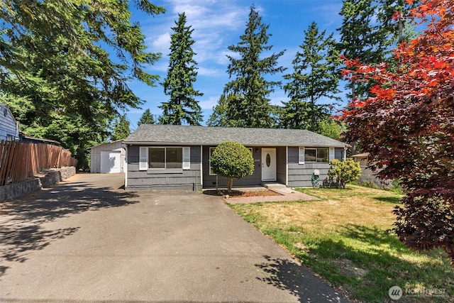 12124 SE 161st St, Renton, WA 98058 - view of front facade with a garage and driveway
