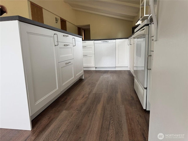 31 House Rd, Sequim, WA 98382 - hall with dark wood finished floors
