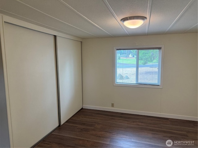 31 House Rd, Sequim, WA 98382 - unfurnished room featuring dark wood finished floors and a textured ceiling