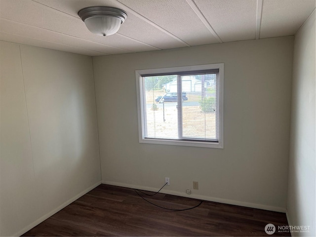 31 House Rd, Sequim, WA 98382 - unfurnished room featuring dark wood-style flooring and baseboards