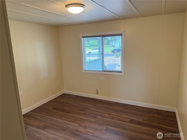 31 House Rd, Sequim, WA 98382 - empty room featuring dark wood finished floors and baseboards