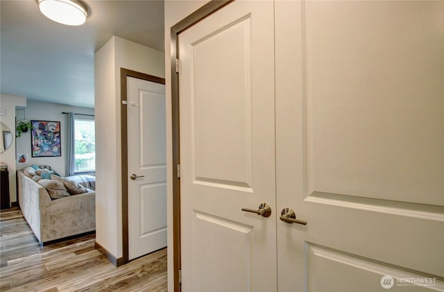 1651SW Mulberry St Unit E304, Oak Harbor, WA 98277 - hall featuring light wood finished floors