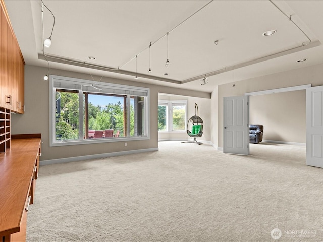 2135 204th Pl NE, Sammamish, WA 98074 - below grade area featuring carpet floors and recessed lighting