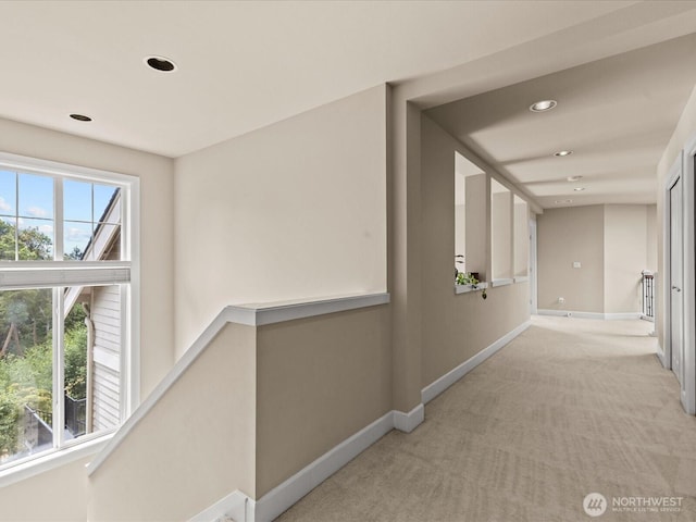 2135 204th Pl NE, Sammamish, WA 98074 - hall with light colored carpet and recessed lighting