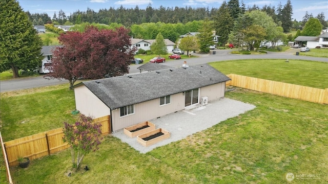 40 E Robert Pl, Sequim, WA 98382 - rear view of house with roof with shingles and a residential view