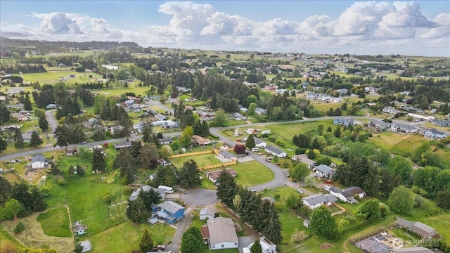 40 E Robert Pl, Sequim, WA 98382 - aerial view of property and surrounding area with nearby suburban area