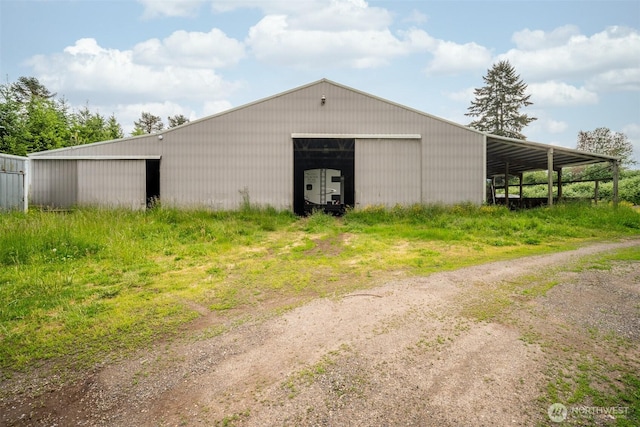14000 NE 97th Ave, Vancouver, WA 98662 - view of pole building with driveway