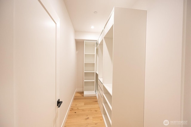 24018 Dolphin Ln, Mount Vernon, WA 98274 - walk in closet with light wood-style flooring