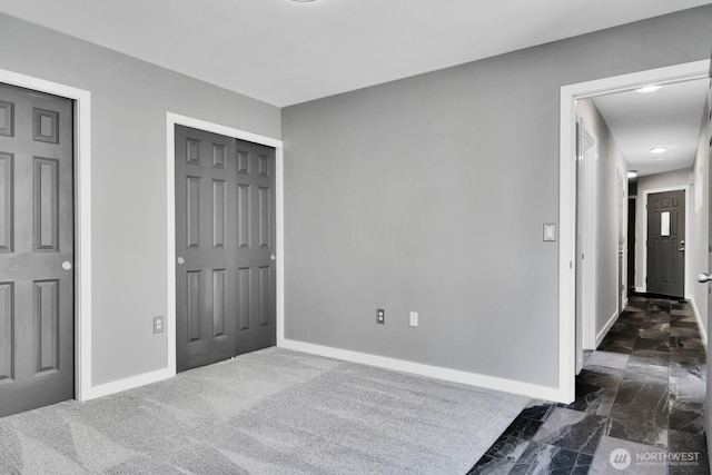 4138 21st Ave SW, Seattle, WA 98106 - foyer entrance with baseboards and dark marble finish floors