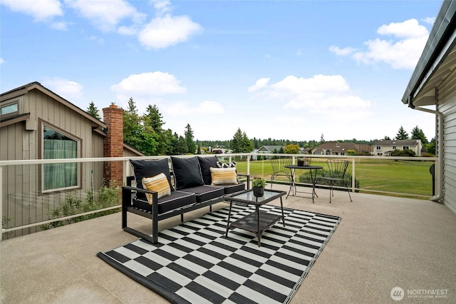 19724 Island Pkwy E, Lake Tapps, WA 98391 - view of patio with an outdoor hangout area
