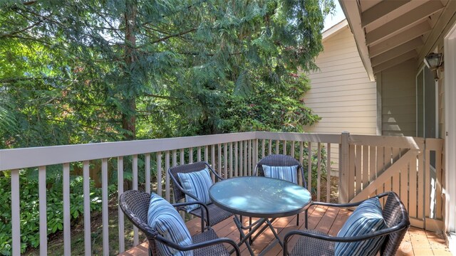 16159 SE 33rd Cir Unit 603, Bellevue, WA 98008 - view of wooden terrace