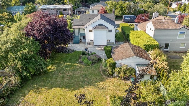 515 N 122nd St, Seattle, WA 98133 - aerial perspective of suburban area