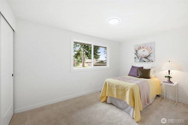 12816 SE 185th Pl, Renton, WA 98058 - bedroom with carpet and a closet