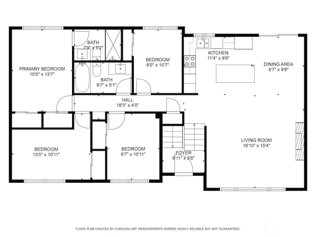 12816 SE 185th Pl, Renton, WA 98058 - view of floor plan / room layout
