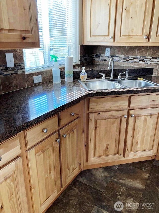 778 Elma Mccleary Rd Unit 20, Mccleary, WA 98557 - kitchen with backsplash and light brown cabinets