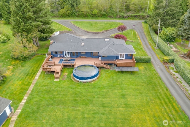 7617 160th St SE, Snohomish, WA 98296 - view from above of property