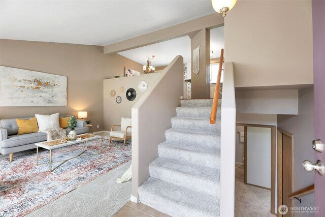 5908 3rd Dr W, Everett, WA 98203 - stairway featuring carpet