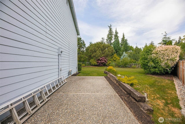 5908 3rd Dr W, Everett, WA 98203 - fenced backyard featuring a patio