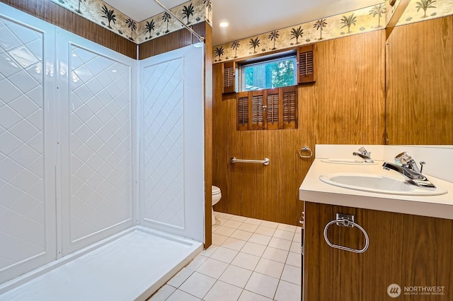 3706 84th Ave SE, Mercer Island, WA 98040 - full bath with double vanity and tile patterned flooring