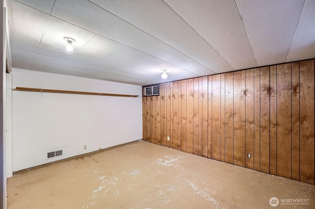 3706 84th Ave SE, Mercer Island, WA 98040 - finished below grade area with wooden walls
