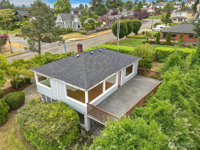 2602 Mccarver St, Tacoma, WA 98403 - aerial perspective of suburban area