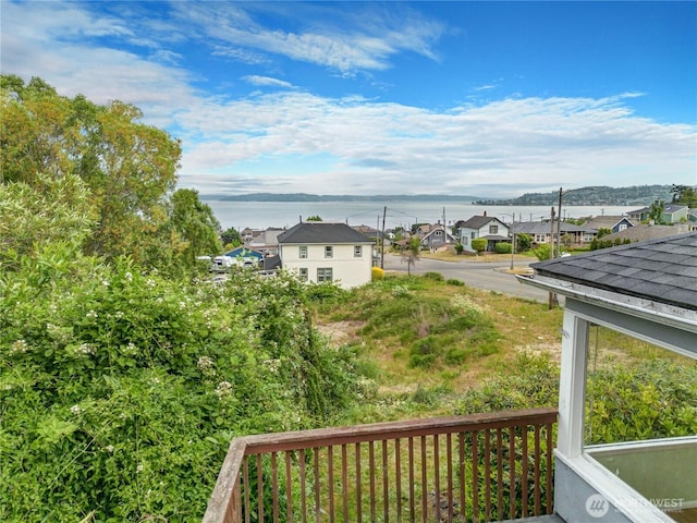 2602 Mccarver St, Tacoma, WA 98403 - water view featuring nearby suburban area