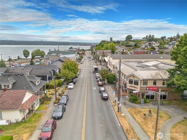 2602 Mccarver St, Tacoma, WA 98403 - aerial view of residential area with a nearby body of water