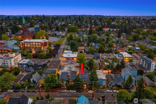 5235 11th Ave NE Unit A, Seattle, WA 98105 - aerial view