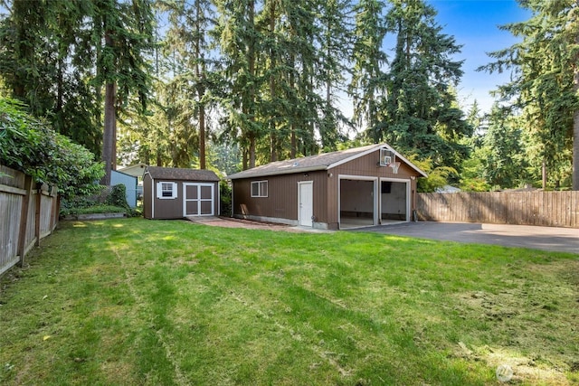 19515 7th Ave NE, Shoreline, WA 98155 - back of property featuring a detached garage and a shed