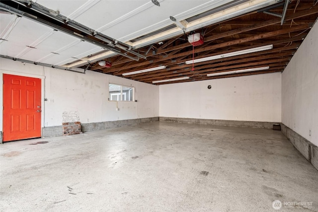 19515 7th Ave NE, Shoreline, WA 98155 - garage featuring a garage door opener