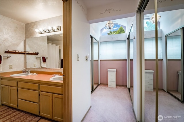1117 W Racine St, Bellingham, WA 98229 - full bathroom with double vanity