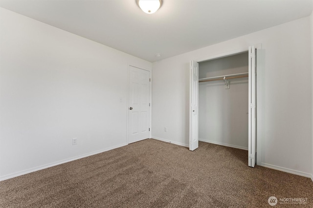 1325 W Polo Ridge Dr, Moses Lake, WA 98837 - unfurnished bedroom with carpet and a closet