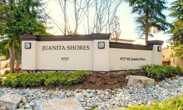 9727 NE Juanita Dr Unit 201, Kirkland, WA 98034 - view of community sign