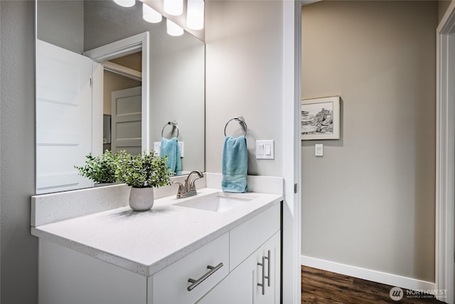 5417 Ocean Mist Loop, Blaine, WA 98230 - bathroom featuring wood finished floors and vanity