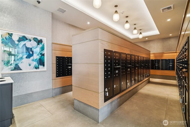 2510 6th Ave Unit 1010, Seattle, WA 98121 - view of property's community with mail area and recessed lighting
