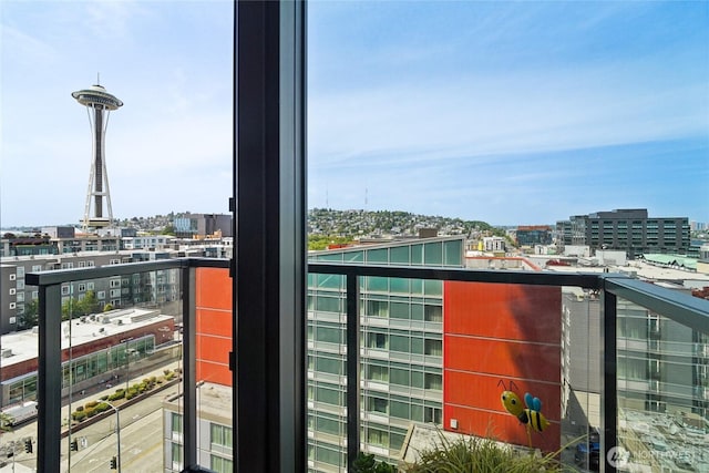 2510 6th Ave Unit 1010, Seattle, WA 98121 - balcony featuring a view of city