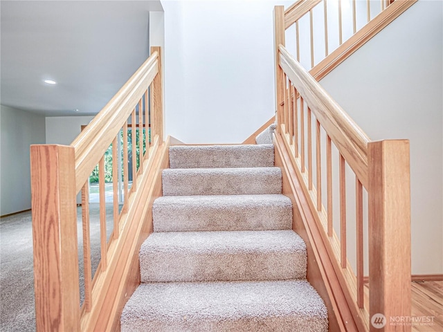 4616 140th St NW, Marysville, WA 98271 - staircase with recessed lighting
