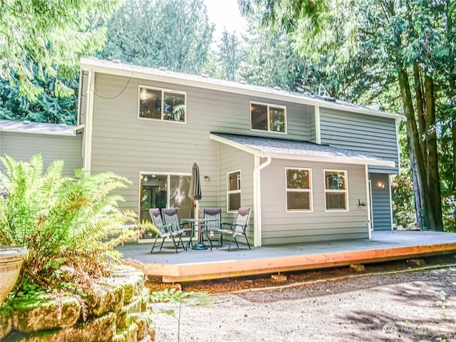 4616 140th St NW, Marysville, WA 98271 - rear view of property featuring a deck