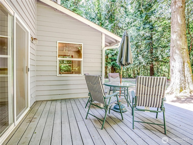 4616 140th St NW, Marysville, WA 98271 - deck featuring outdoor dining area