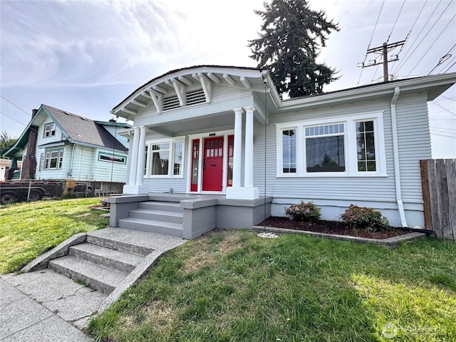 608 N Puget Sound Ave, Tacoma, WA 98406 - view of front facade featuring covered porch