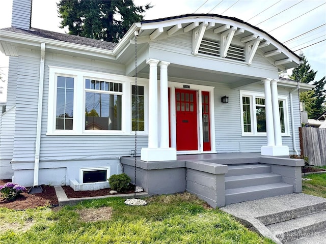 608 N Puget Sound Ave, Tacoma, WA 98406 - view of front of house with covered porch