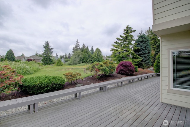 1218 Alpine View Dr, Mount Vernon, WA 98274 - view of wooden terrace