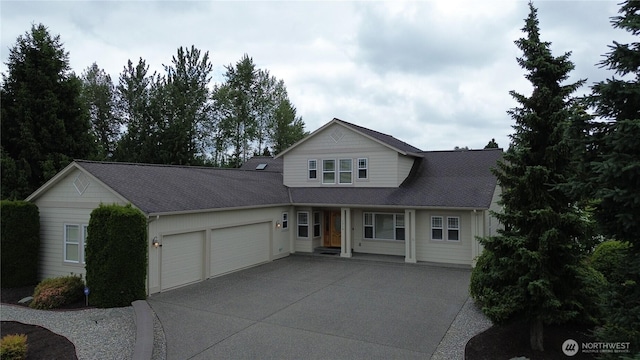 1218 Alpine View Dr, Mount Vernon, WA 98274 - traditional-style house with a garage and concrete driveway