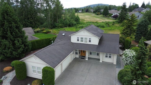 1218 Alpine View Dr, Mount Vernon, WA 98274 - view of subject property featuring a mountain backdrop