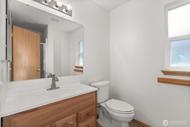 5221 Ivy Hill Ln SE, Lacey, WA 98513 - bathroom featuring vanity and toilet
