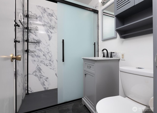 1108 123rd St S, Tacoma, WA 98444 - full bath with vanity and a marble finish shower